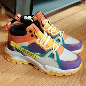 Men's colorblock shoes